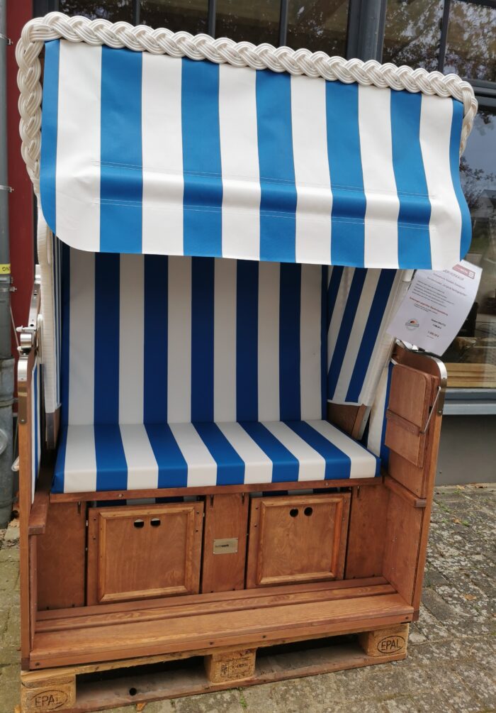 Lagerverkauf original Heringsdorfer blau/ weiß gestreift – Bild 2