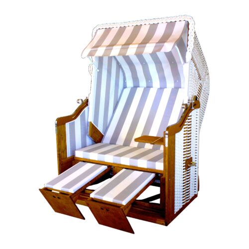 strandkorb.grau-weiß